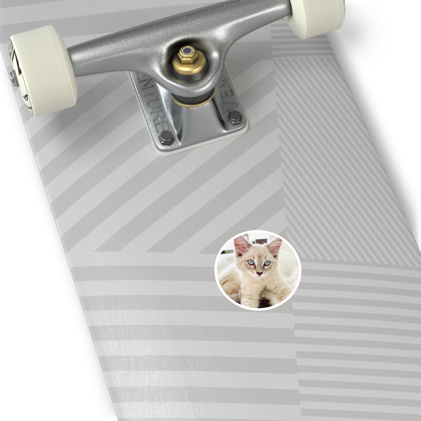Charlie McCat Round Sticker