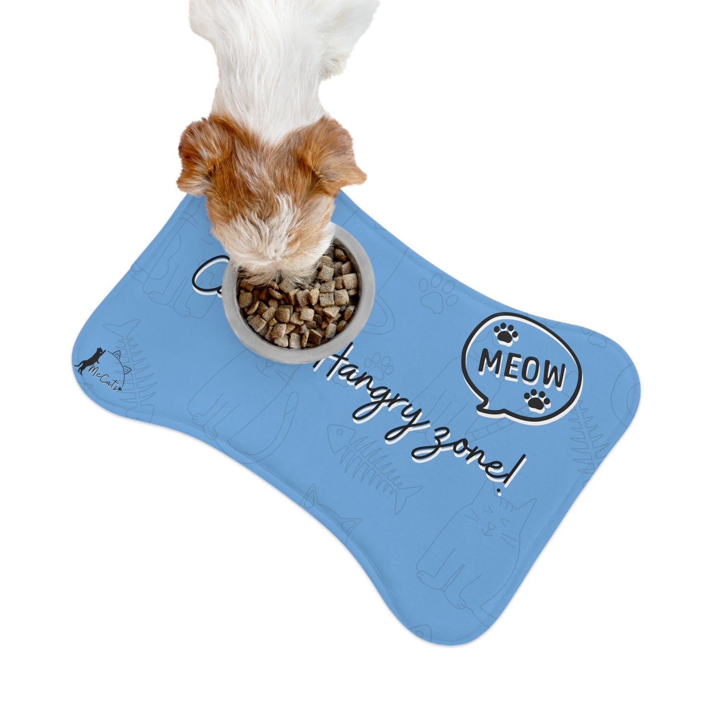 Caution: Hangry Zone – McCats Feeding Mat
