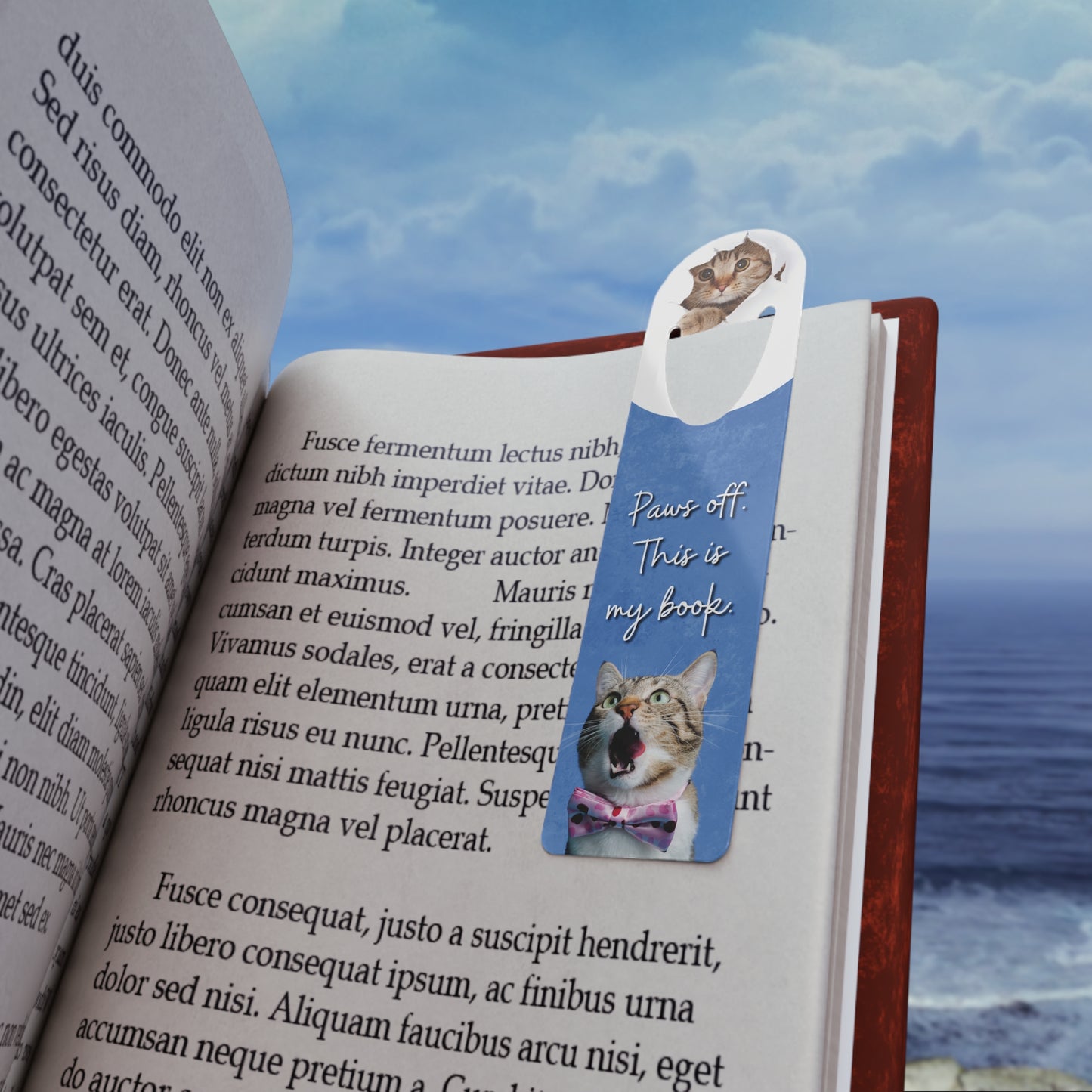 “Paws Off. This Is My Book.” – Bookmark