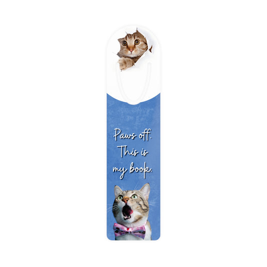 “Paws Off. This Is My Book.” – Bookmark