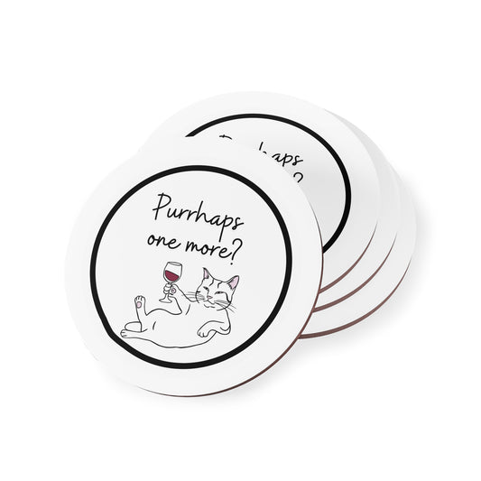 McCats Coasters - Purrhaps One More?