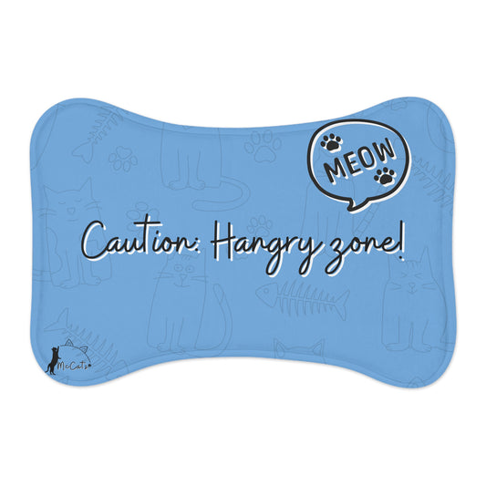 Caution: Hangry Zone – McCats Feeding Mat