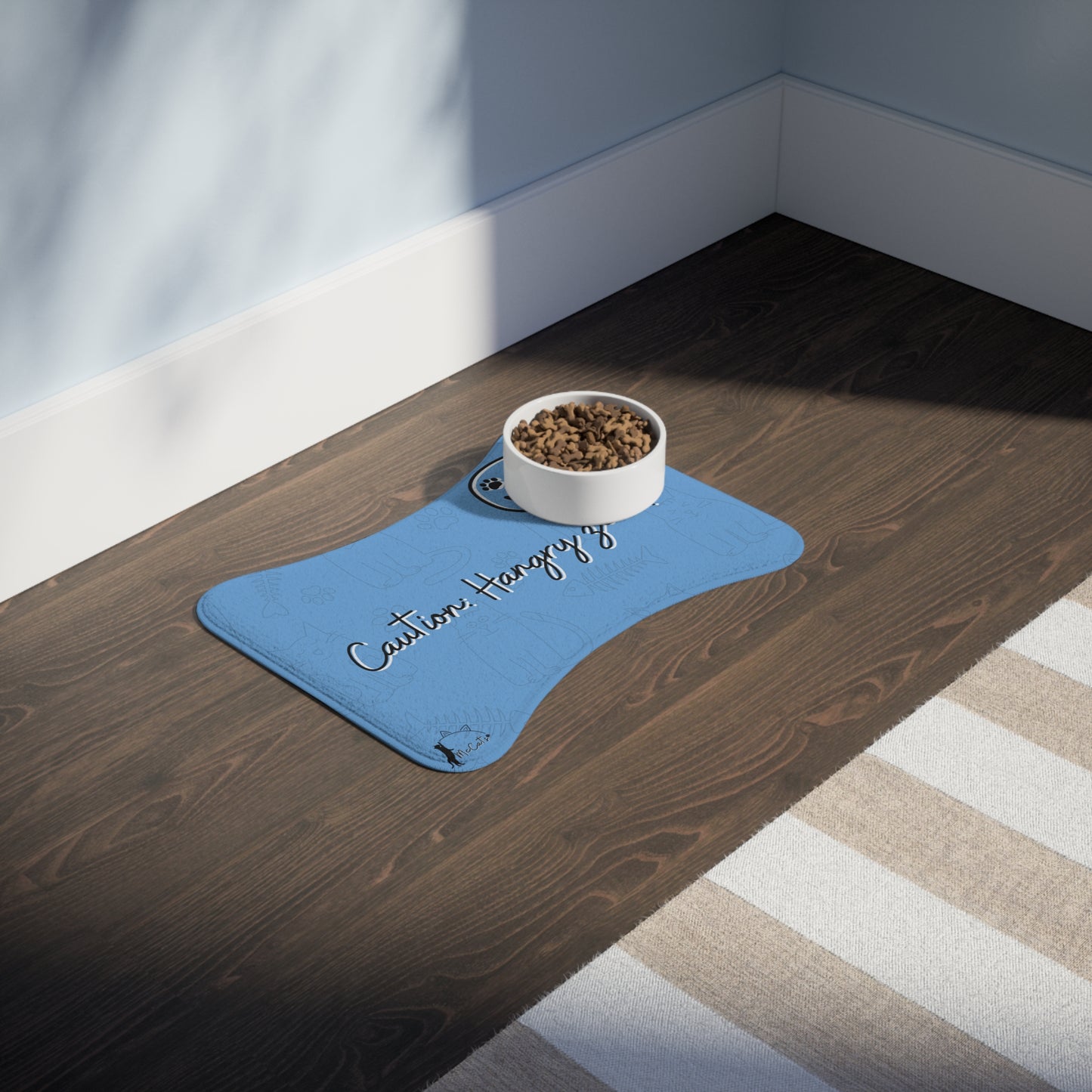 Caution: Hangry Zone – McCats Feeding Mat