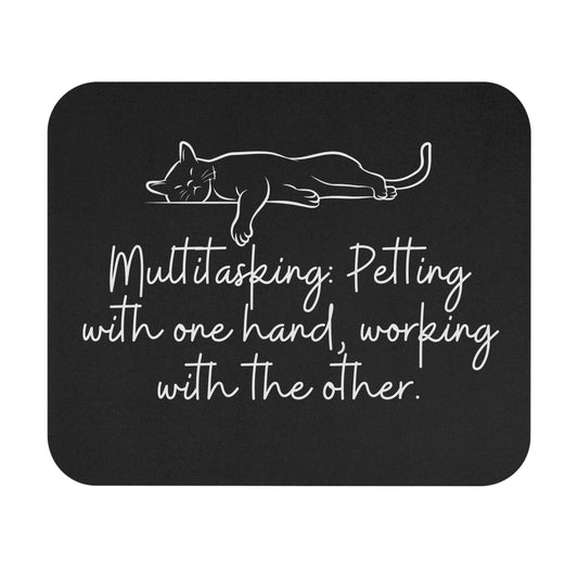 Paw-sitive Productivity – Multitasking Mouse Pad Black